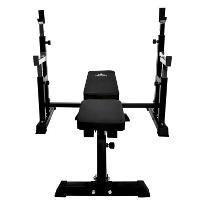 Скамья со стойками под штангу DFC DZ005ABB