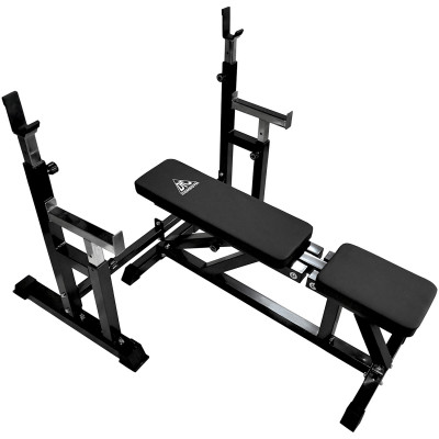 Скамья со стойками под штангу DFC DZ005ABB