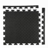 Мат-пазл повышенной плотности, 50 х 50 см, 8 мм, Цвет чёрный