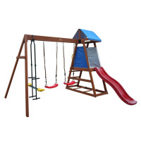 Детский деревянный городок DFC DKW044 (два короба) Детский деревянный городок DFC DKW044 (два короба)