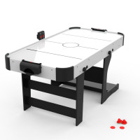 Игровой стол - аэрохоккей DFC BASTIA 4 складной Игровой стол - аэрохоккей DFC BASTIA 4 складной