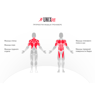 Турник-пресс-брусья UNIX Fit POWER TOWER 150