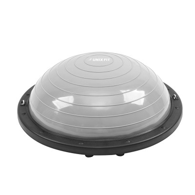 Полусфера балансировочная UNIX Fit Bosu с эспандерами, 58 см