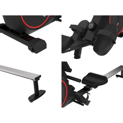 Гребной тренажер UNIX Fit Techno Rower 410E