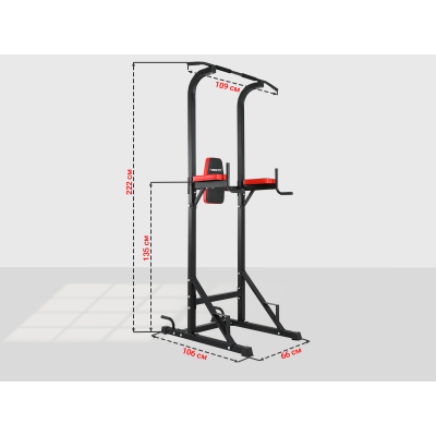 Турник-пресс-брусья UNIX Fit POWER TOWER 120