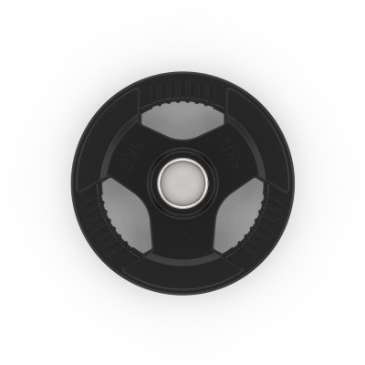 Диск обрезиненный с хватом DFC 5 кг / диаметр 51 мм