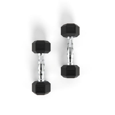 Гантели DFC Гексагональные, 2 шт. по 1 кг