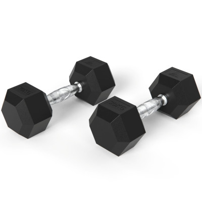 Гантели DFC Гексагональные, 2 шт. по 30 кг