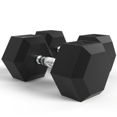 Гантели DFC Гексагональные, 2 шт. по 50 кг