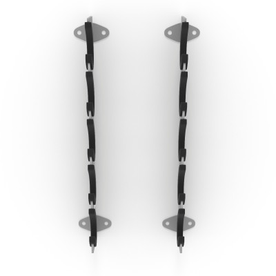 Настенная стойка для хранения грифов DFC D101027 (комплект из 2 шт)