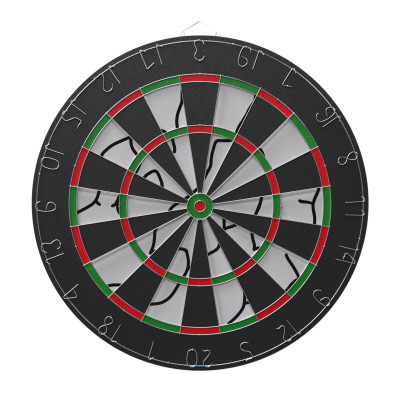 Дартс DFC METAL двусторонний 45 см, 6 дротиков Дартс DFC METAL двусторонний 45 см, 6 дротиков