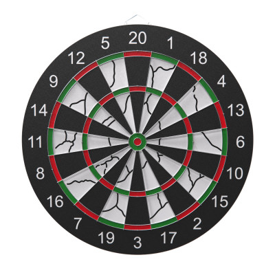 Дартс DFC PRINT двусторонний 45 см, 6 дротиков