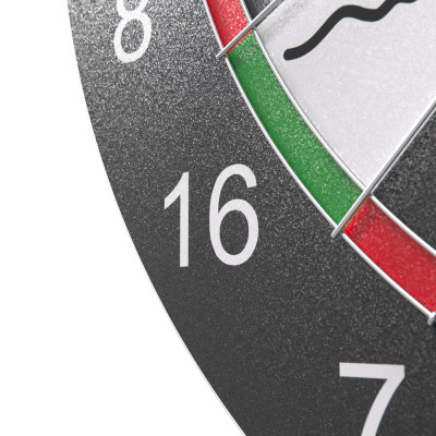 Дартс DFC PRINT двусторонний 45 см, 6 дротиков