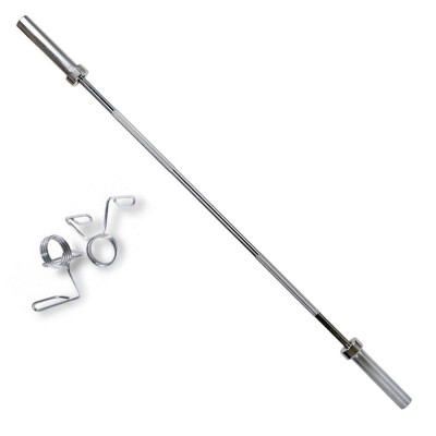 72” Прямой гриф 1800 мм / диаметр 50 мм/ со стальными втулками, хват 29 мм, замки в комплекте