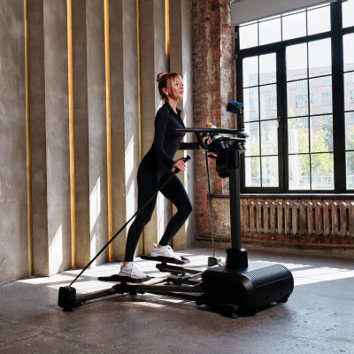 Горнолыжный тренажер DFC SkiPro Black Горнолыжный тренажер DFC SkiPro Black