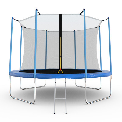 Батут каркасный с сеткой DFC Kondition 12 ft с лестницей