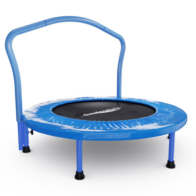 Батут с поручнем DFC Gardenature 36'' синий