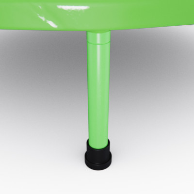 Батут с поручнем DFC JUMPFIT 36'' зеленый