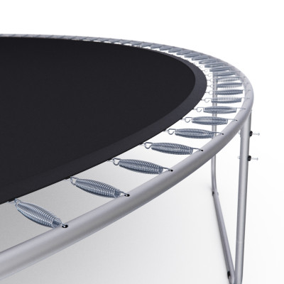 Батут каркасный с сеткой DFC Kondition 15 ft с лестницей ( 2 короба)