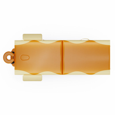 Массажный стол DFC NIRVANA Elegant PREMIUM, цвет оранжево-бежевый