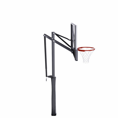 Усиленная баскетбольная стационарная стойка DFC ING 54