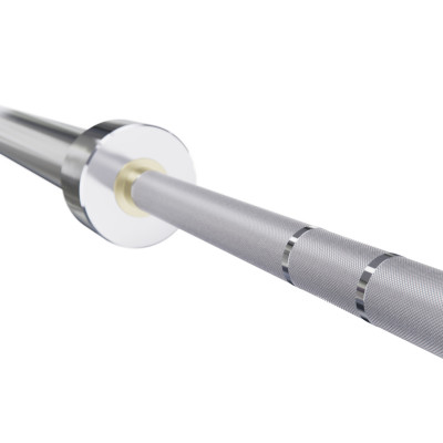 Гриф для штанги прямой DFC 201 см, диаметр 50 мм, до 318 кг