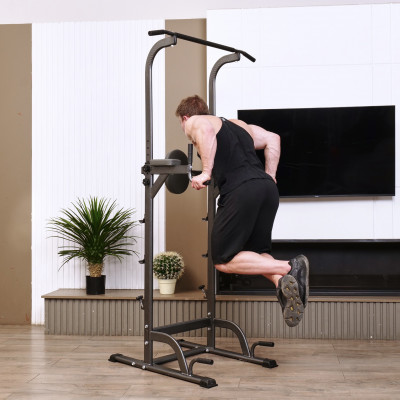 Турник-брусья DFC G-series с прямой скамьей