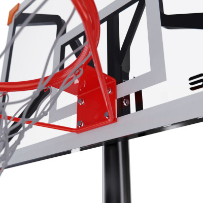 Баскетбольная мобильная стойка DFC SPORTSOUL, 112 х 72 x 0.2 см