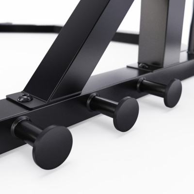 Силовая стойка для приседаний со штангой DFC CAP , черная