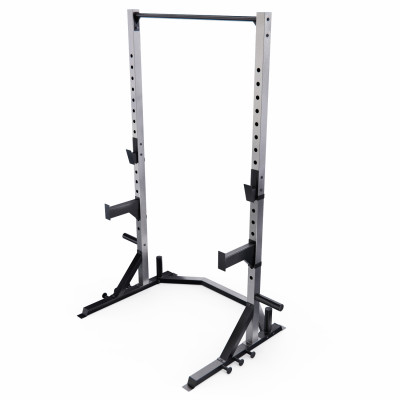 Силовая стойка для приседаний со штангой DFC CAP , серая