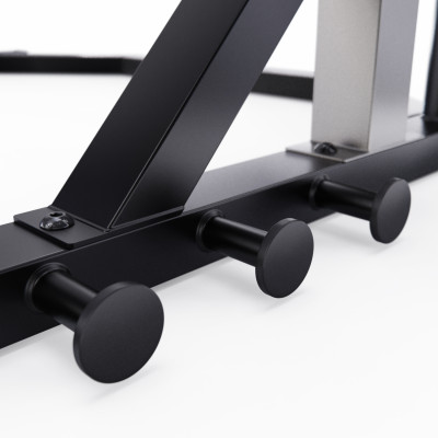 Силовая стойка для приседаний со штангой DFC CAP , серая