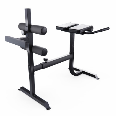 Гиперэкстензия / римский стул DFC CAP, черный