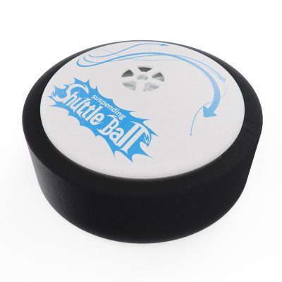 Аэрошайба напольная для хоккея Ø90 мм на батарейках