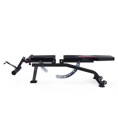 Скамья для жима DFC Sperax со сгибателем / разгибателем для ног