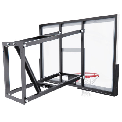 Баскетбольный щит DFC со съёмным регулятором высоты, поликарбонат 3 мм, 136 х 80 см