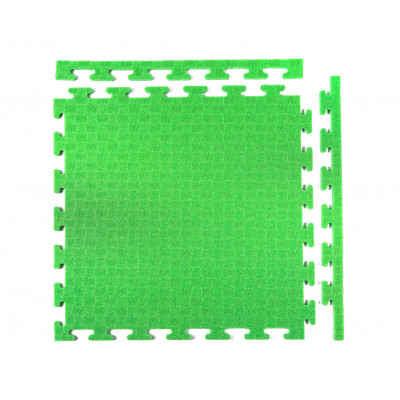 Мат-пазл повышенной плотности, 50 х 50 см, 8 мм, Цвет зелёный