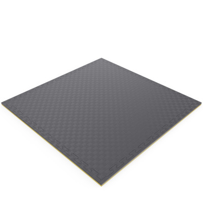 Будо-мат EVA DFC 100 x 100 см, 20 мм, цвет желто-графитовый