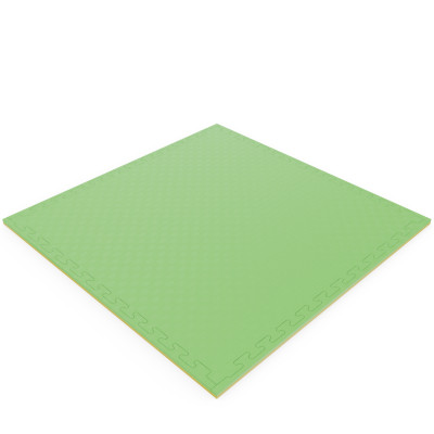 Будо-мат EVA DFC 100 x 100 см, 20 мм, цвет желто-зеленый