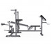 Скамья со стойками под штангу DFC GYRONETICS GN008 с партой для бицепса