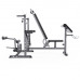 Скамья со стойками под штангу DFC GYRONETICS GN008 с партой для бицепса