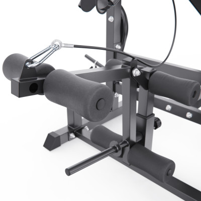 Скамья со стойками под штангу DFC GYRONETICS GN008 с партой для бицепса