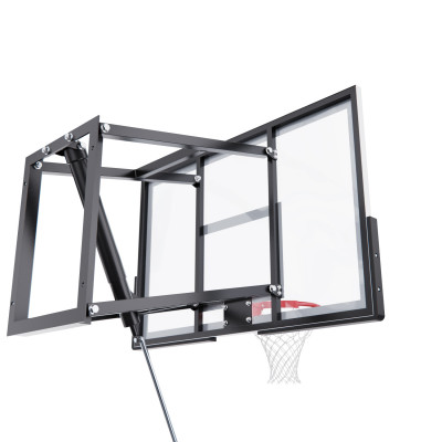 Баскетбольный щит DFC со съёмным регулятором высоты, поликарбонат 2,5 мм, 120 х 80 см