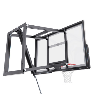 Баскетбольный щит DFC со съёмным регулятором высоты, поликарбонат 2 мм, 110 х 70 см