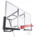 Баскетбольный щит DFC со съёмным регулятором высоты, стекло 8 мм, 152 х 80 см