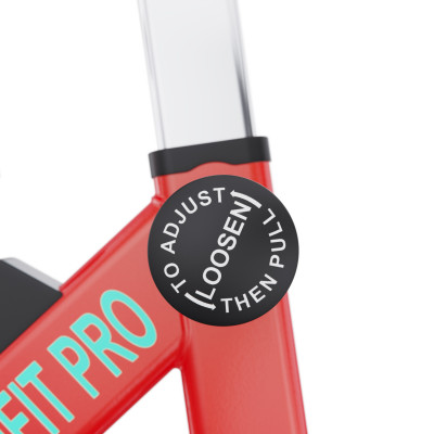 Спин-байк DFC URBANFIT PRO, красный