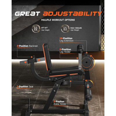 Тренажер для сгибания-разгибания ног DFC D030A