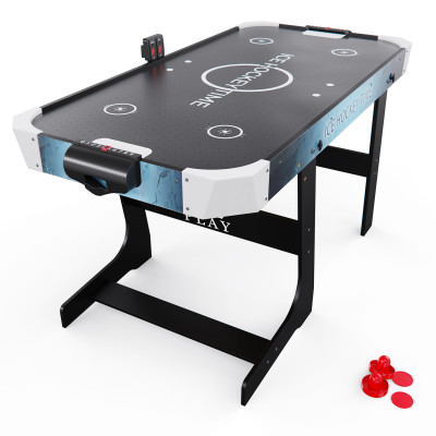 Игровой стол - аэрохоккей DFC ASTER 136 х 68 см, складной