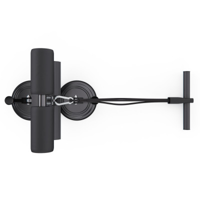 Тренажёр для пресса DFC SQ-AB002B, черный