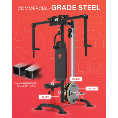 Тренажер сведение/разведение рук, верхняя тяга DFC D2042A
