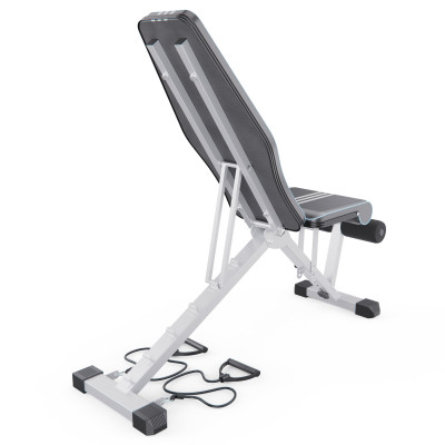 Скамья силовая универсальная DFC с эспандерами DT029